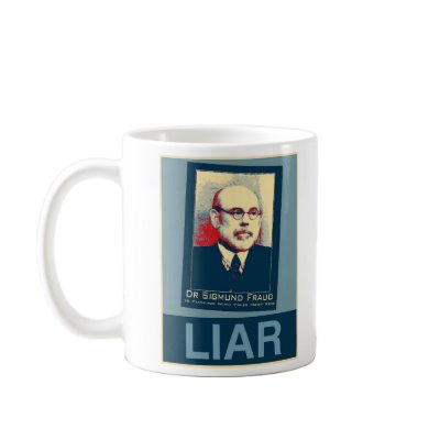 Bernanke - Sigmund Fraud Mug by WilliamBanzai7