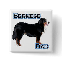Bernese Dad 4 - Button