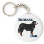 Bernese Dad 4 - Keychain