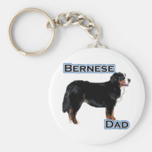 Bernese Dad 4 - Keychain