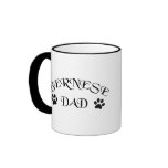 Bernese Dad (Fancy Text) Mugs