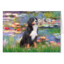 Bernese - Lilies 2 Greeting Card