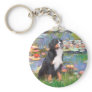 Bernese - Lilies 2 Keychain