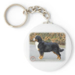 Bernese Mountain Dog 9T066D-221 Key Chain