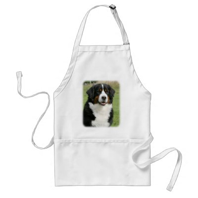 Bernese Mountain Dog 9Y236D-106 Apron by TraffordPhotos
