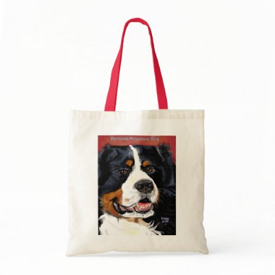 Bernese Mountain Dog bag by KKeleyArt