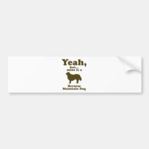 Bernese Mountain Dog Bumper Sticker