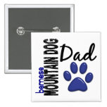 Bernese Mountain Dog Dad 2 Pins