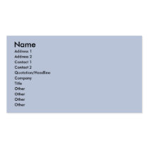 Bernese Mountain Dog DAD Business Card