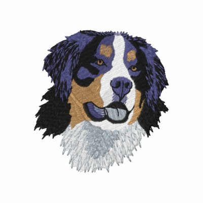 Bernese Mountain Dog by ZazzleEmbroidery