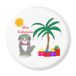 Bernese Mountain Dog Hawaiian Christmas