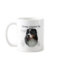 Bernese Mountain Dog History Design Mug