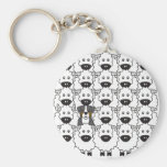 Bernese Mountain Dog in the Sheep Keychains