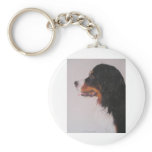 Bernese Mountain Dog Keychain