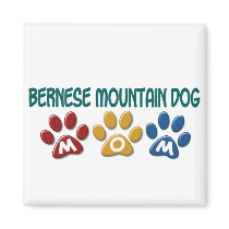 BERNESE MOUNTAIN DOG MOM Paw Print