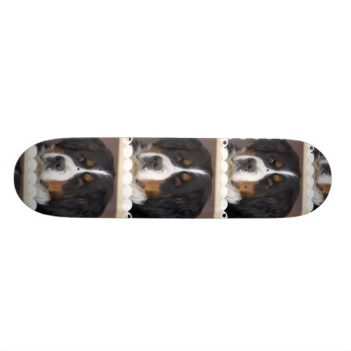 Bernese Mountain Dog Skateboard