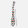 Bernese Mt Dog Santa Drops In Necktie