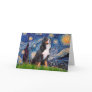 Bernese - Starry Night Greeting Cards