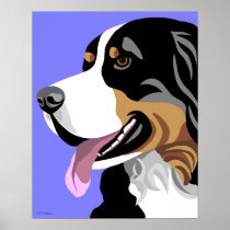 Bernese untain Dog Posters