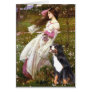 Bernese - WIndflowers Card
