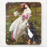 Bernese - WIndflowers Mouse Pad