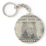 Bernie Madoff With The Money - Damn'd Liar Keychain