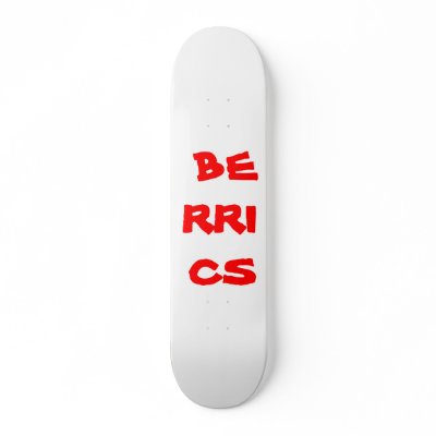 BERRICS SKATEBOARD DECKS by jar1799