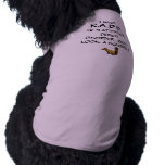 Berries K9 ADD Dog Tank Doggie Tee Shirt