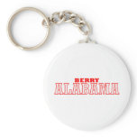 Berry, Alabama City Design Keychain