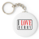Berry, Alabama City Design Keychains