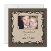 Berry and Hearts Invitation