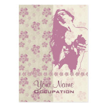 Berry Blossom - Business-, Profile-, Schedule Card Business Cards