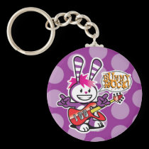 Berry Bunny - Bunny Rock keychains