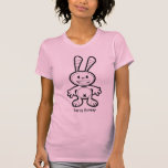 Berry Bunny Outline Tshirts