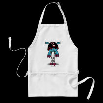 Berry Bunny Under The Bed aprons