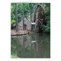 Berry College Water Wheel Card