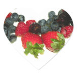 Berry Delight Heart Sticker