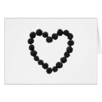 Berry Heart Card