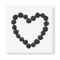Berry Heart Magnet