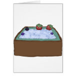 Berry Hot Tub Greeting Card