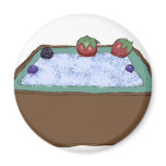 Berry Hot Tub Refrigerator Magnets