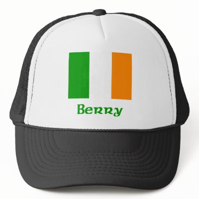 Berry Irish Flag Hat by NameGame