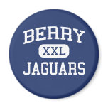 Berry Jaguars Middle School Hoover Alabama Refrigerator Magnets