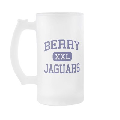 Berry Jaguars Middle School Hoover Alabama Mug by customteamsportswear