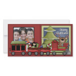 Berry Merry Christmas Holiday Photo Card Template photo cards