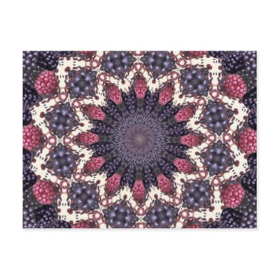 Berry Patchwork Post Cards by sharpcreations