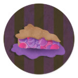 Berry Pie Round Stickers