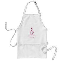 Berry Pink Life to the Soul Coffee Apron