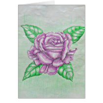 Berry Rose Greeting Card