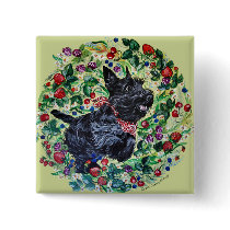 Berry Scottish Terrier! Button